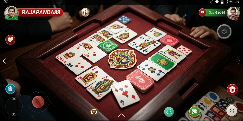 Gameplay Gaple yang seru dan menarik di RAJAPANDA88.