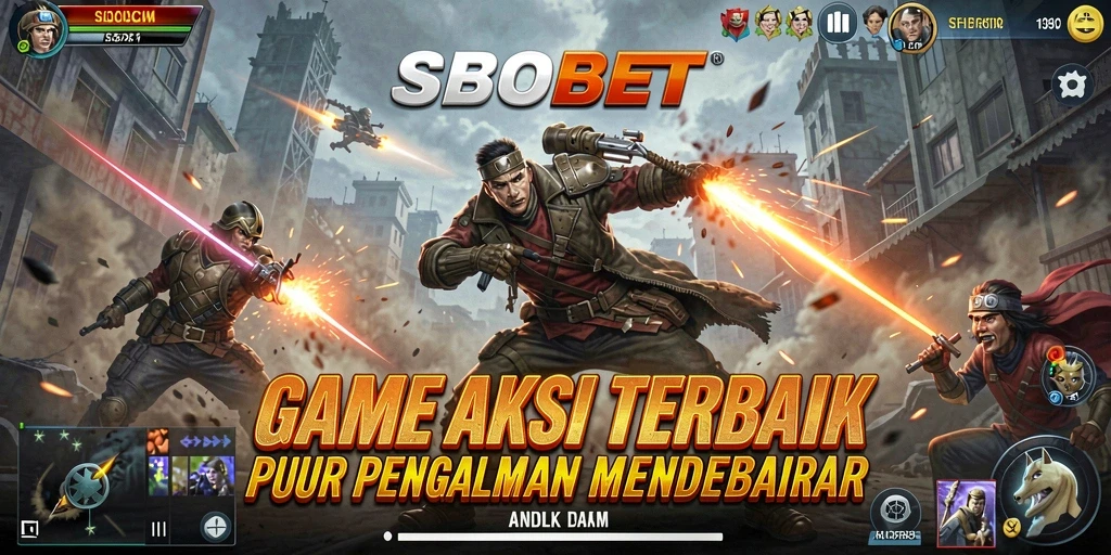 Tangkapan layar utama <strong>SBOBET</strong> menampilkan adegan aksi seru dari gameplay.